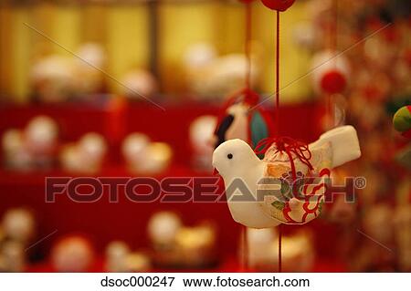 Japanese Hanging Dolls View Large Photo Image Stock Photo - Japanese Hanging Dolls. Fotosearch