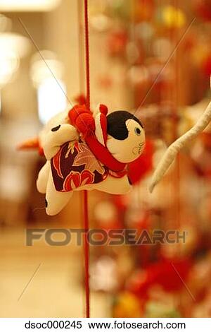 Japanese Hanging Dolls View Large Photo Image Stock Photography - Japanese Hanging Dolls. Fotosearch