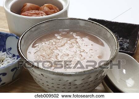 Japanese style porridge View Large Photo Image Stock Image - Japanese style porridge. Fotosearch