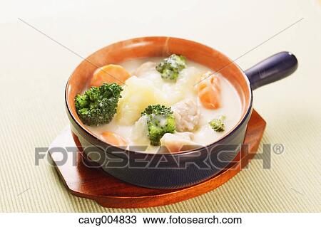 Japanese style white stew View Large Photo Image Stock Image - Japanese style white stew. Fotosearch