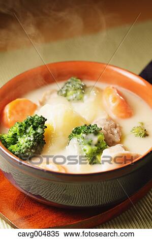 Japanese style white stew View Large Photo Image Stock Photography - Japanese style white stew. Fotosearch