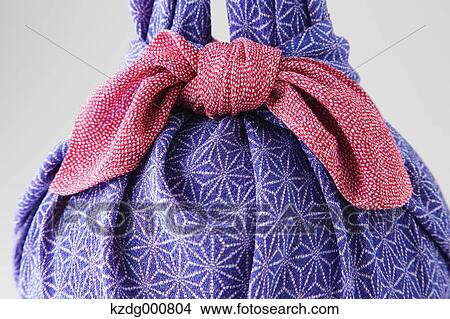 Picture - Japanese style wrapping cloth. Fotosearch