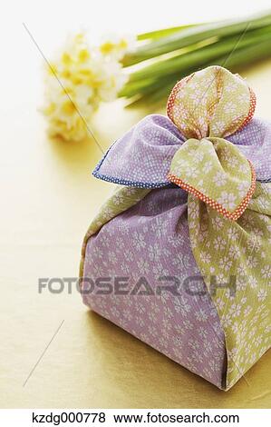 Japanese style wrapping cloth View Large Photo Image Stock Photo - Japanese style wrapping cloth. Fotosearch