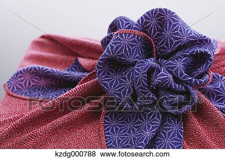 Stock Photo - Japanese style wrapping cloth. Fotosearch