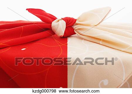 Japanese style wrapping cloth View Large Photo Image Stock Photo - Japanese style wrapping cloth. Fotosearch