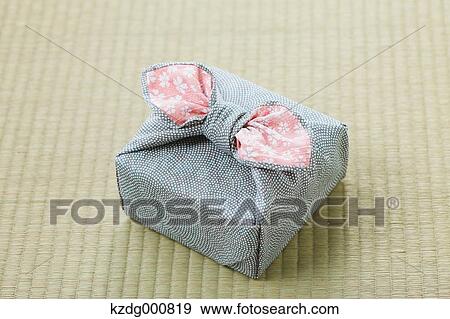 Japanese style wrapping cloth View Large Photo Image Stock Photo - Japanese style wrapping cloth. Fotosearch