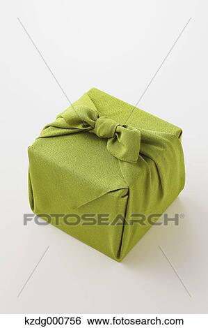 Stock Photograph - Japanese style wrapping cloth. Fotosearch