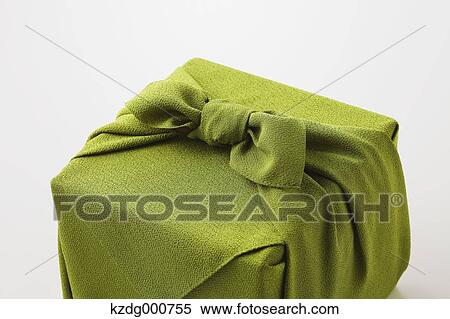 Stock Photography - Japanese style wrapping cloth. Fotosearch