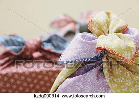 Japanese style wrapping cloths View Large Photo Image Picture - Japanese style wrapping cloths. Fotosearch