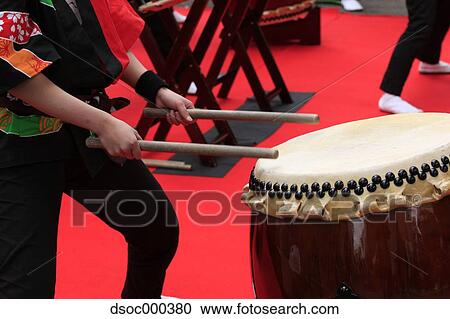 Japanese Taiko Drums View Large Photo Image Stock Image - Japanese Taiko Drums. Fotosearch