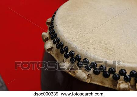 Japanese Taiko Drums View Large Photo Image Stock Photo - Japanese Taiko Drums. Fotosearch