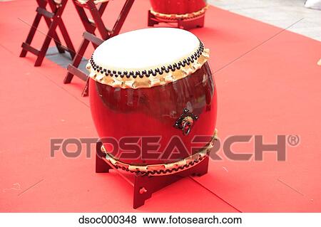 Japanese Taiko Drums View Large Photo Image Stock Photo - Japanese Taiko Drums. Fotosearch