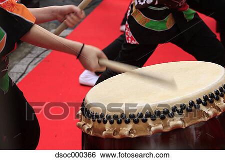 Japanese Taiko Drums View Large Photo Image Stock Photograph - Japanese Taiko Drums. Fotosearch