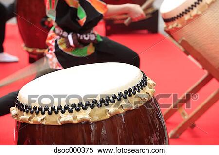 Japanese Taiko Drums View Large Photo Image Stock Photography - Japanese Taiko Drums. Fotosearch
