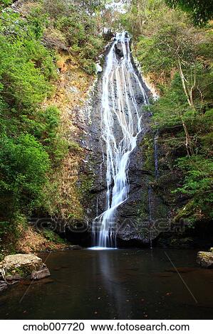Kin Waterfall, Kyoto, Japan View Large Photo Image Stock Image - Kin Waterfall, Kyoto, Japan. Fotosearch