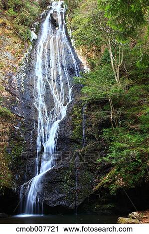 Kin Waterfall, Kyoto, Japan View Large Photo Image Stock Image - Kin Waterfall, Kyoto, Japan. Fotosearch