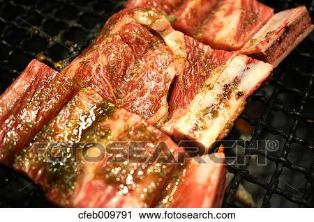 Stock Image - Korean barbecue. Fotosearch