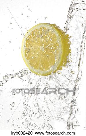 Lemon and water splash View Large Photo Image Stock Image - Lemon and water splash. Fotosearch