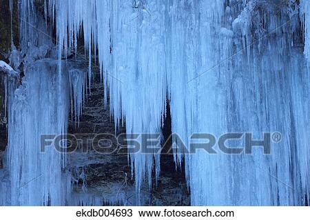 Misotsuci Icicles, Saitama Prefecture, Japan View Large Photo Image Stock Image - Misotsuci Icicles, Saitama Prefecture, Japan. Fotosearch