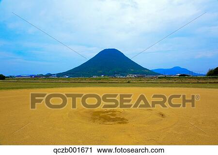 Stock Image - Mount Marugame, Kagawa Prefecture, Japan. Fotosearch