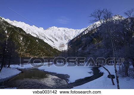 Stock Image - Nagano Prefecture, Japan. Fotosearch
