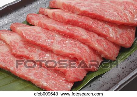 Raw beef meat View Large Photo Image Stock Photo - Raw beef meat. Fotosearch