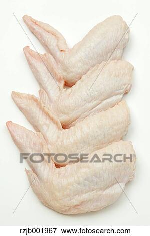 Raw chicken wings View Large Photo Image Stock Photo - Raw chicken wings. Fotosearch