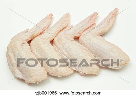 Stock Photograph - Raw chicken wings. Fotosearch