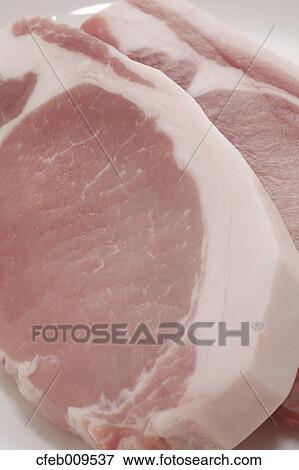 Raw pork meat View Large Photo Image Stock Photo - Raw pork meat. Fotosearch