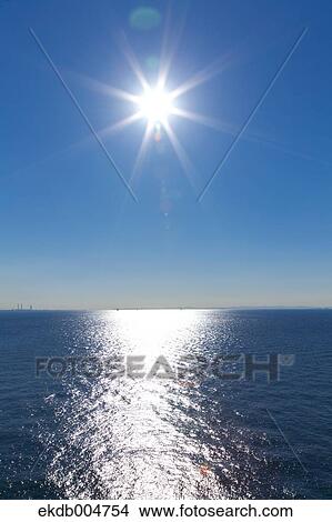 Reflections on the sea, Chiba Prefecture, Japan View Large Photo Image Picture - Reflections on the sea, Chiba Prefecture, Japan. Fotosearch