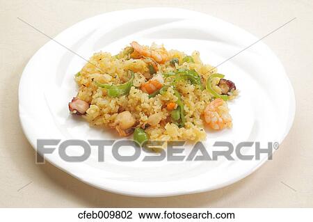 Rice dish View Large Photo Image Stock Image - Rice dish. Fotosearch