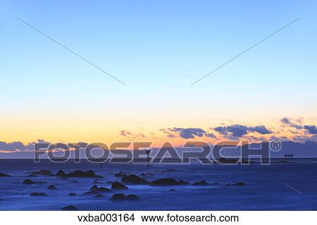 Picture - Sagamy Bay, Kanagawa Prefecture, Japan. Fotosearch