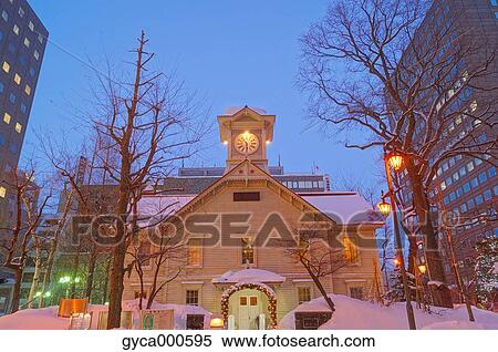 Sapporo, Hokkaido, Japan View Large Photo Image Stock Photography - Sapporo, Hokkaido, Japan. Fotosearch