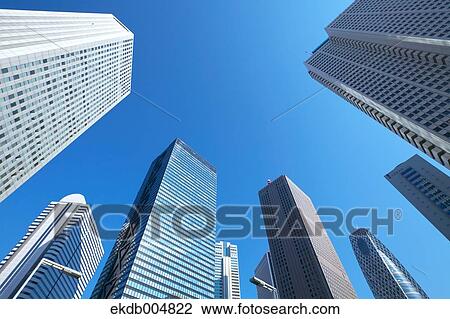 Stock Image - Tokyo Cityscape, Tokyo, Japan. Fotosearch