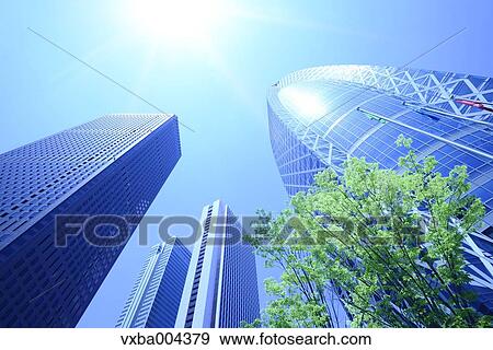 Stock Photo - Tokyo Cityscape, Tokyo, Japan. Fotosearch