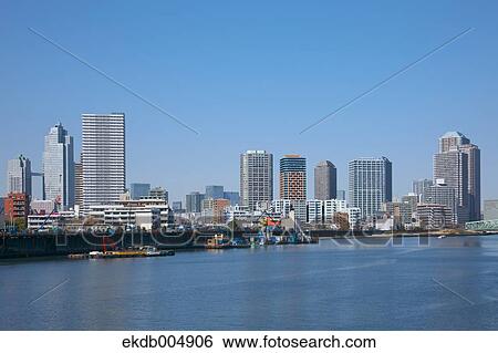 Stock Photograph - Tokyo Cityscape, Tokyo, Japan. Fotosearch