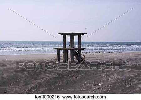 Stock Photograph - Toyoma Beach, Fukushima Prefecture, Japan. Fotosearch