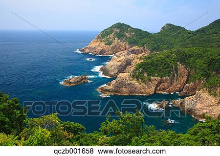 Unomisaki Cape, Kochi Prefecture, Japan View Large Photo Image Stock Photo - Unomisaki Cape, Kochi Prefecture, Japan. Fotosearch
