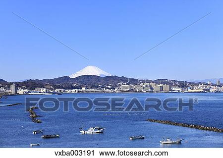 View of Mount Fuji, Kanagawa Prefecture, Japan View Large Photo Image Stock Image - View of Mount Fuji, Kanagawa Prefecture, Japan. Fotosearch