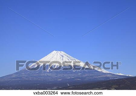 View of Mount Fuji, Shizuoka Prefecture, Japan View Large Photo Image Picture - View of Mount Fuji, Shizuoka Prefecture, Japan. Fotosearch