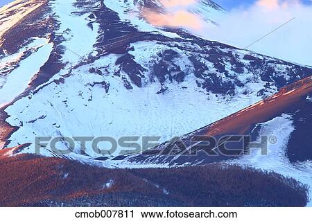 Stock Image - View of Mount Fuji, Shizuoka Prefecture, Japan. Fotosearch