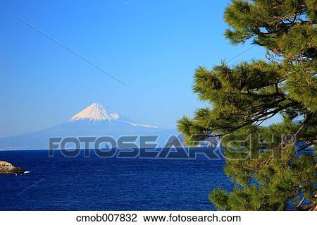 View of Mount Fuji, Shizuoka Prefecture, Japan View Large Photo Image Stock Image - View of Mount Fuji, Shizuoka Prefecture, Japan. Fotosearch