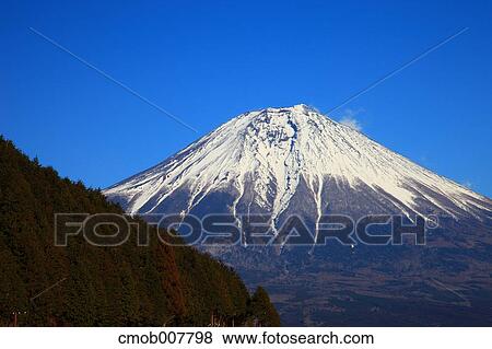 View of Mount Fuji, Shizuoka Prefecture, Japan View Large Photo Image Stock Photo - View of Mount Fuji, Shizuoka Prefecture, Japan. Fotosearch