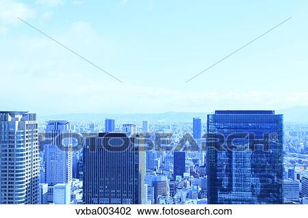 View of Osaka, Japan View Large Photo Image Stock Image - View of Osaka, Japan. Fotosearch
