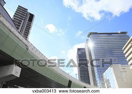 View of Osaka, Japan View Large Photo Image Stock Image - View of Osaka, Japan. Fotosearch