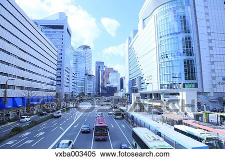 View of Osaka, Japan View Large Photo Image Stock Photography - View of Osaka, Japan. Fotosearch