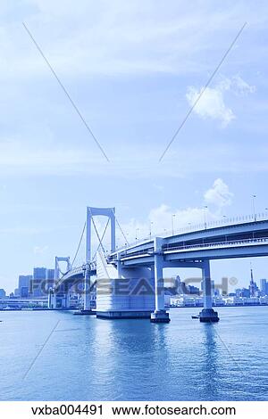 Stock Image - View of Tokyo, Japan. Fotosearch