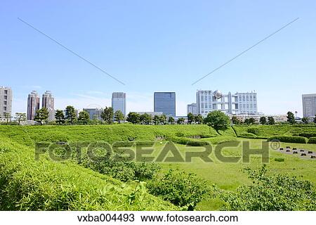 Stock Image - View of Tokyo, Japan. Fotosearch