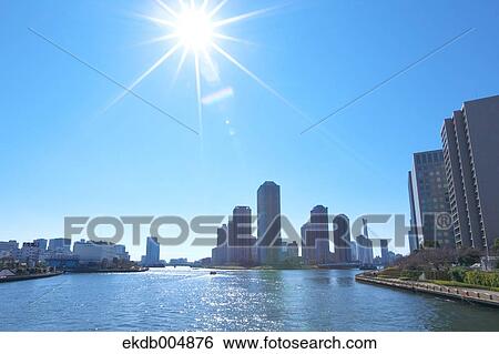 Stock Photograph - View of Tokyo, Japan. Fotosearch