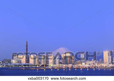 View of Yokohama, Kanagawa Prefecture, Japan View Large Photo Image Stock Image - View of Yokohama, Kanagawa Prefecture, Japan. Fotosearch